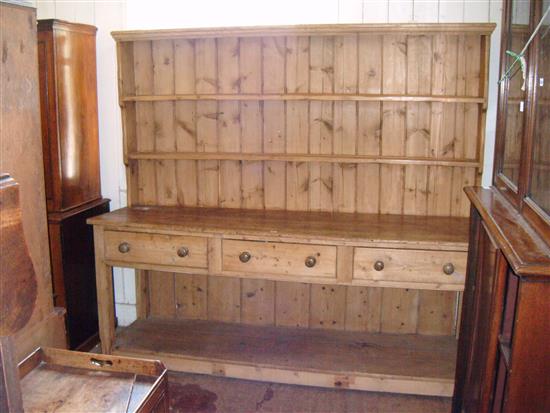 19th century pine dresser